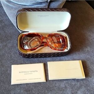 Bottega Veneta Brown Sunglasses